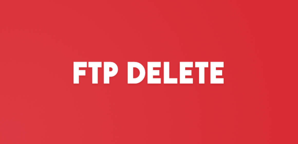 FTP DELETE
